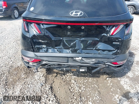 2023 Hyundai Tucson SEL with VIN 5NMJFCAE7PH283232, listed as a IAAI auction lot 39676223 with 7,893 mi miles and . Bid and sale history available at DreamBid. Image 6.
