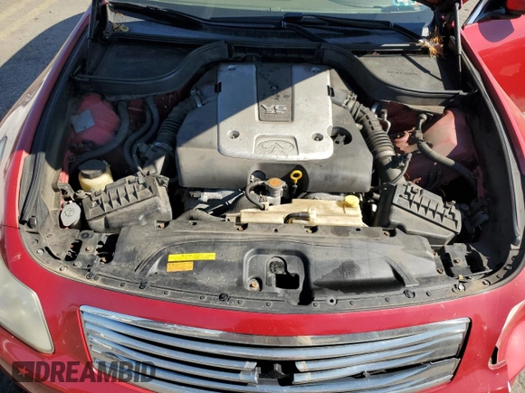 2008 Infiniti G35 x with VIN JNKBV61F08M259722, listed as a Copart auction lot 75865324 with 171,454 mi miles and Salvage Title. Bid and sale history available at DreamBid. Image 11.