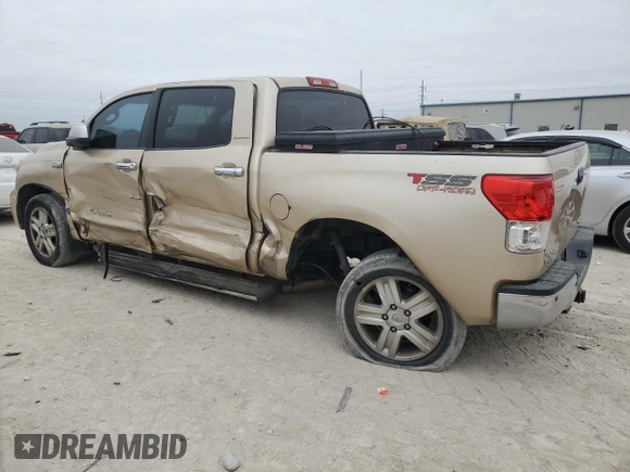 2010 Toyota Tundra Limited z VIN 5TFHW5F14AX095802, wystawiony jako Copart lot #42676385 z przebiegiem Nie podano mil oraz Szkoda całkowita • Salvage title. Historia ofert i sprzedaży dostępna na DreamBid. Obrazek 2.