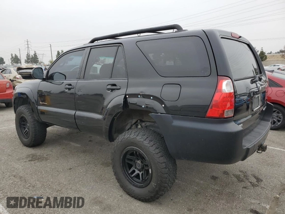 2007 Toyota 4Runner SR5 with VIN JTEZU14R370095895, listed as a Copart auction lot 55303505 with 256,614 mi miles and Clean Title. Bid and sale history available at carsss.com. Image 2.