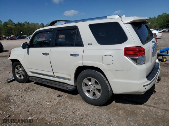 2011 Toyota 4Runner SR5 with VIN JTEZU5JR7B5022696, listed as a Copart auction lot 51961175 with 66,107 mi miles and Salvage Title. Bid and sale history available at carsss.com. Image 2.