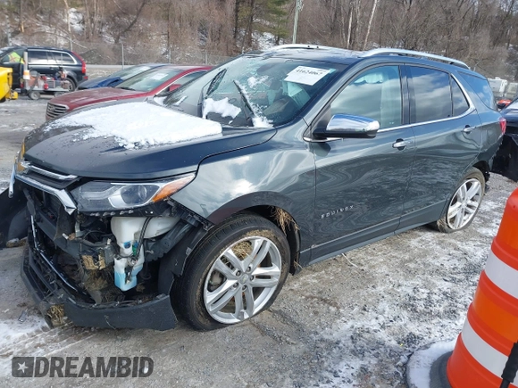 2018 Chevrolet Equinox Premier with VIN 3GNAXNEX0JS614356, listed as a IAAI auction lot 41624067 with 128,650 mi miles. Bid and sale history available at carsss.com. Image 17.