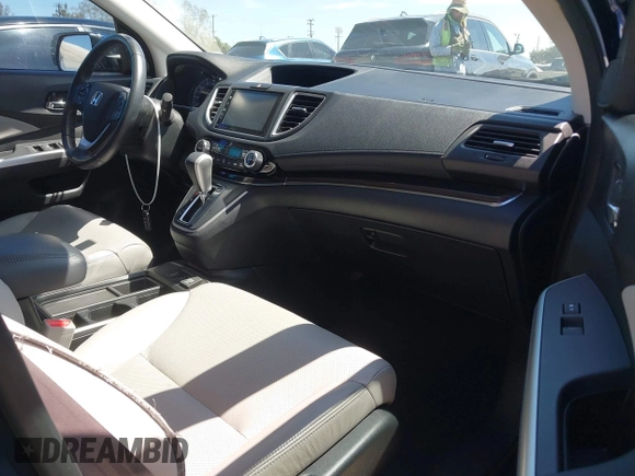 2015 Honda CR-V EX-L with VIN 2HKRM3H71FH549832, listed as a IAAI auction lot 42024750 with 125,734 mi miles. Bid and sale history available at carsss.com. Image 5.