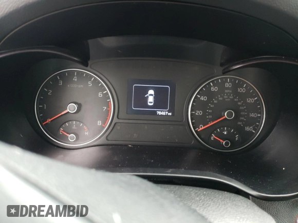 2016 Kia Optima EX with VIN 5XXGU4L34GG097552, listed as a Copart auction lot 60397645 with 78,467 mi miles and Salvage title. Bid and sale history available at DreamBid. Image 9.