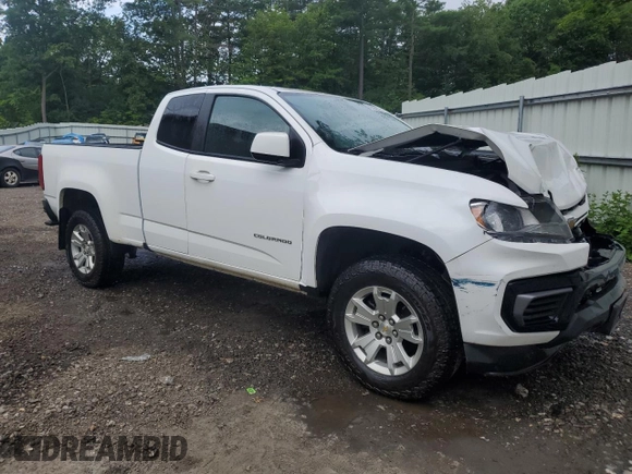 2022 Chevrolet Colorado 2WD LT with VIN 1GCHSCEA1N1272512, listed as a Copart auction lot 63872505 with 44,033 mi miles and Clean title. Bid and sale history available at DreamBid. Image 4.
