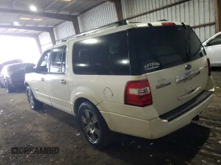 2008 Ford Expedition EL Limited with VIN 1FMFK19548LA56392, listed as a Copart auction lot 87557925 with 274,924 mi miles and Salvage Title. Bid and sale history available at carsss.com. Image 2.