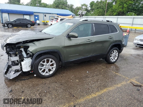 2019 Jeep Cherokee Latitude with VIN 1C4PJLCB9KD145947, listed as a Copart auction lot 59476315 with Not provided miles and Salvage title. Bid and sale history available at DreamBid. Image 1.