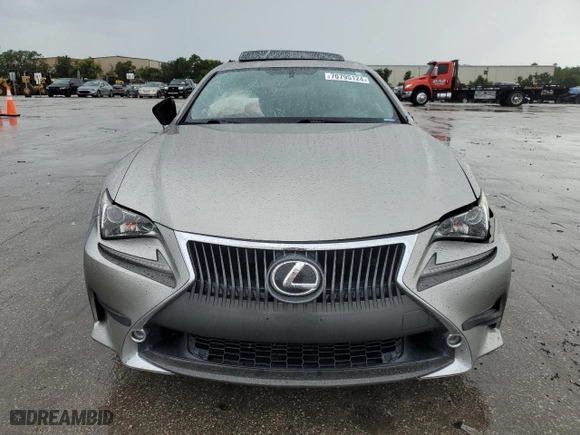 2016 Lexus RC 300 with VIN JTHSM5BC3G5001091, listed as a Copart auction lot 70795124 with NaN miles and Salvage Title. Bid and sale history available at carsss.com. Image 5.