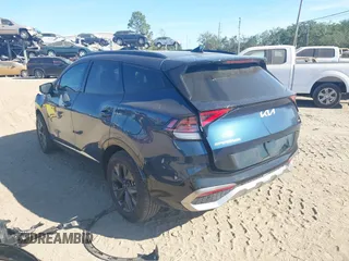 2024 Kia Sportage SX-Prestige with VIN KNDPXCDG0R7124647, listed as a IAAI auction lot 41058974 with 16,436 mi miles and . Bid and sale history available at DreamBid. Image 3.