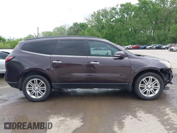2015 Chevrolet Traverse LT with VIN 1GNKVGKD2FJ201718, listed as a IAAI auction lot 42138988 with 176,586 mi miles and . Bid and sale history available at DreamBid. Image 14.