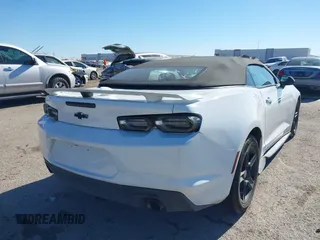 2019 Chevrolet Camaro 1LT with VIN 1G1FB3DSXK0108395, listed as a IAAI auction lot 41146697 with 64,414 mi miles. Bid and sale history available at carsss.com. Image 4.
