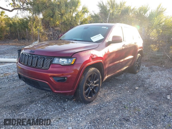 2018 Jeep Grand Cherokee Laredo with VIN 1C4RJFAG8JC285565, listed as a IAAI auction lot 41847198 with 96,814 mi miles and . Bid and sale history available at DreamBid. Image 2.