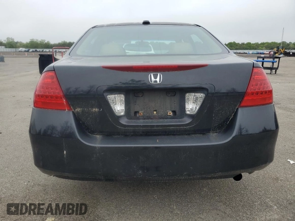 2006 Honda Accord EX-L z VIN 1HGCM568X6A018599, wystawiony jako Copart lot #58000555 z przebiegiem 158 593 mil mil oraz Szkoda całkowita • Salvage title. Historia ofert i sprzedaży dostępna na DreamBid. Obrazek 6.