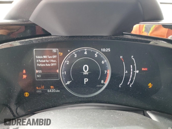 2025 Lexus NX 250 Premium with VIN 2T2GDCAZ8SC016131, listed as a Copart auction lot 56695555 with 6,420 mi miles and Salvage title. Bid and sale history available at DreamBid. Image 9.
