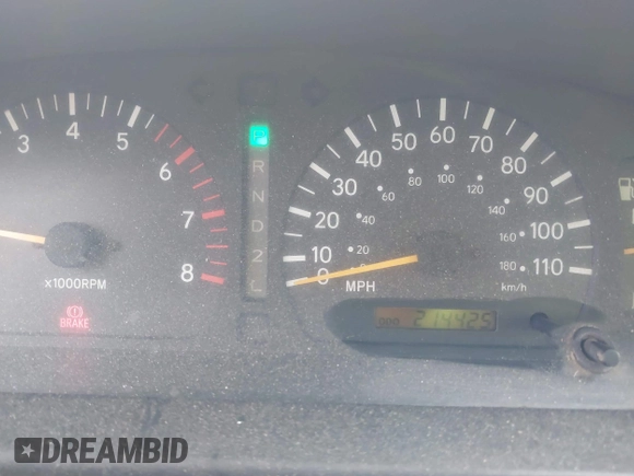 1999 Toyota Tacoma with VIN 4TAVL52N4XZ524059, listed as a IAAI auction lot 41761806 with 214,425 mi miles and . Bid and sale history available at DreamBid. Image 7.