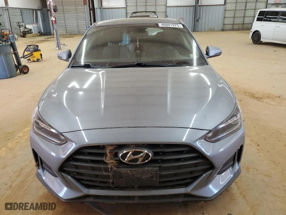 2019 Hyundai Veloster 2.0 Premium with VIN KMHTG6AF9KU012802, listed as a Copart auction lot 46091975 with 0 mi miles and Salvage Title. Bid and sale history available at carsss.com. Image 5.