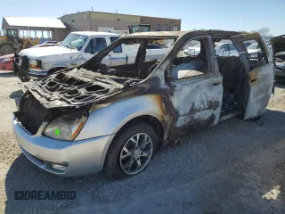 2014 Kia Sedona EX with VIN KNDMH4C7XE6584728, listed as a Copart auction lot 44477884 with 0 mi miles and Non Repairable. Bid and sale history available at carsss.com. Image 1.