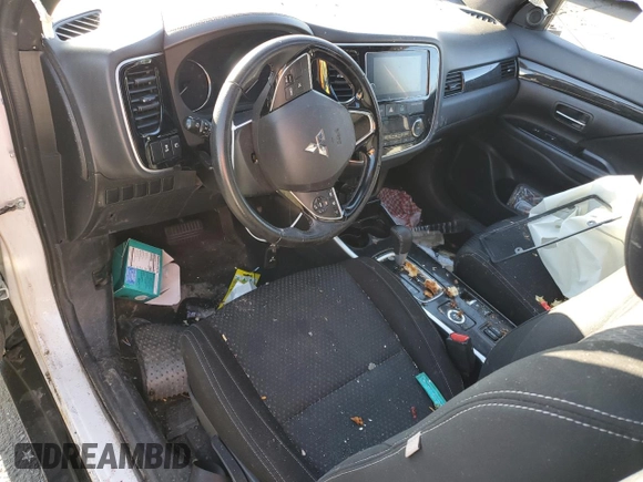 2018 Mitsubishi Outlander ES with VIN JA4AZ3A33JZ064156, listed as a Copart auction lot 55072645 with Not provided miles and Non repairable. Bid and sale history available at DreamBid. Image 8.