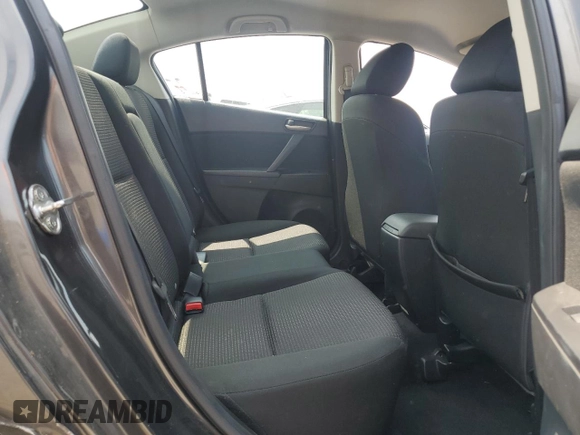 2013 Mazda 3 i Touring with VIN JM1BL1VPXD1835874, listed as a Copart auction lot 59709455 with 101,602 mi miles and Salvage title. Bid and sale history available at DreamBid. Image 10.