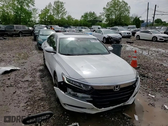 2019 Honda Accord EX z VIN 1HGCV1F4XKA160108, wystawiony jako Copart lot #57134665 z przebiegiem 152 412 mil mil oraz Szkoda całkowita • Salvage title. Historia ofert i sprzedaży dostępna na DreamBid. Obrazek 14.