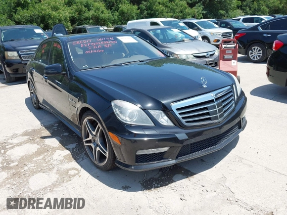 2010 Mercedes-Benz E 63 AMG with VIN WDDHF7HB6AA119107, listed as a IAAI auction lot 42517085 with 113,539 mi miles and . Bid and sale history available at DreamBid. Image 1.