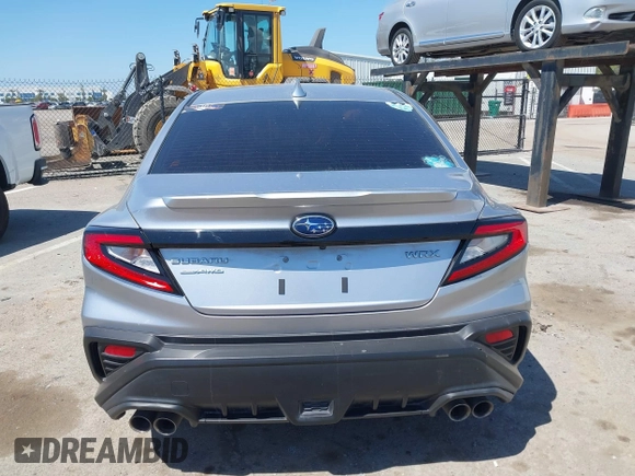 2022 Subaru WRX Premium with VIN JF1VBAF62N9028683, listed as a IAAI auction lot 42227871 with 21,234 mi miles and . Bid and sale history available at DreamBid. Image 16.