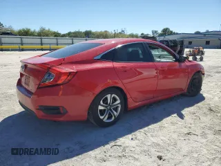 2018 Honda Civic LX with VIN 2HGFC2F51JH533697, listed as a Copart auction lot 47852615 with Not Provided miles and Salvage Title. Bid and sale history available at carsss.com. Image 3.
