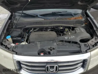2012 Honda Pilot EX-L with VIN 5FNYF3H54CB025508, listed as a Copart auction lot 47423795 with 201,804 mi miles and Non Repairable. Bid and sale history available at carsss.com. Image 12.