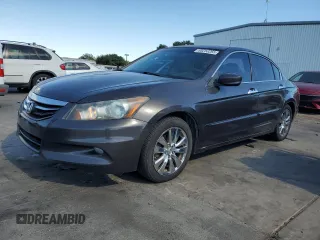 2011 Honda Accord EX-L with VIN 1HGCP3F82BA004220, listed as a Copart auction lot 65253265 with 170,685 mi miles and Salvage title. Bid and sale history available at DreamBid. Image 1.
