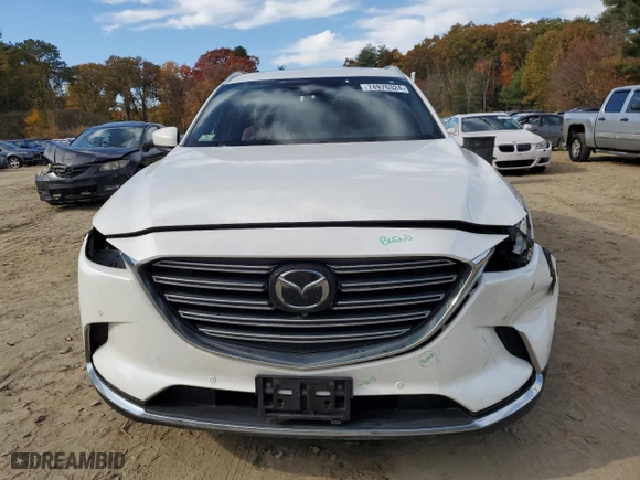2019 Mazda CX-9 Signature with VIN JM3TCBEY7K0319758, listed as a Copart auction lot 74976324 with 74,733 mi miles and Salvage Title. Bid and sale history available at carsss.com. Image 5.