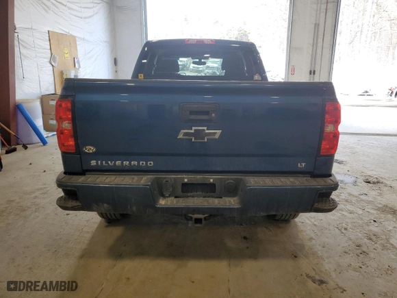 2018 Chevrolet Silverado 1500 LT with VIN 2GCVKREC5J1105386, listed as a Copart auction lot 50312555 with 113,764 mi miles and Salvage Title. Bid and sale history available at carsss.com. Image 6.
