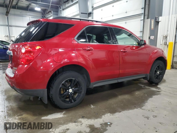 2014 Chevrolet Equinox LT with VIN 1GNFLFEK6EZ110088, listed as a Copart auction lot 52884965 with 154,193 mi miles and Salvage Title. Bid and sale history available at DreamBid. Image 3.