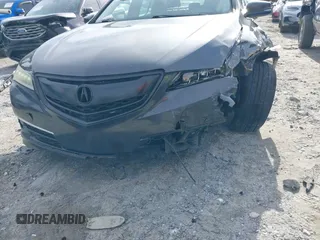 2015 Acura TLX V6 Advance with VIN 19UUB2F77FA020150, listed as a IAAI auction lot 41096144 with 127,414 mi miles. Bid and sale history available at carsss.com. Image 6.