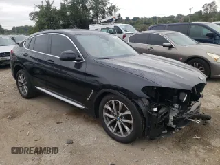 2019 BMW X4 xDrive30i with VIN 5UXUJ3C51KLG52927, listed as a Copart auction lot 65533883 with 53,056 mi miles. Bid and sale history available at carsss.com. Image 4.