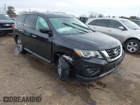 2019 Nissan Pathfinder S with VIN 5N1DR2MM7KC642244, listed as a IAAI auction lot 41683219 with 102,507 mi miles and . Bid and sale history available at DreamBid. Image 1.