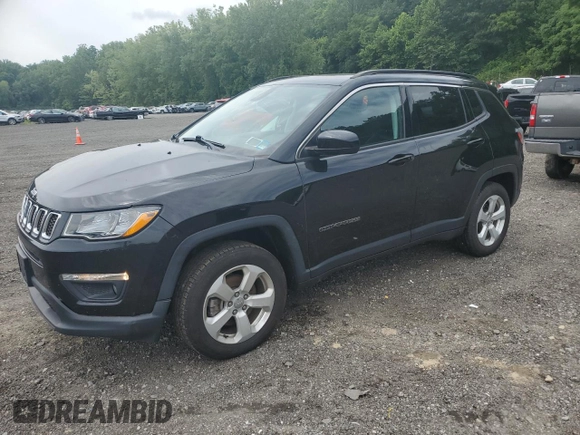 2019 Jeep Compass Latitude с VIN 3C4NJDBB8KT839196, выставлен на аукционе Copart как лот 63971645 с пробегом 42 691 миль миль и Списание • Salvage title. История ставок и продаж доступна на DreamBid. Изображение 1.