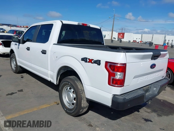 2020 Ford F-150 XL with VIN 1FTEW1E41LKE12636, listed as a IAAI auction lot 41725868 with 137,584 mi miles and . Bid and sale history available at DreamBid. Image 3.