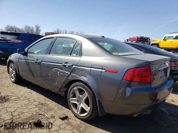 2005 Acura TL with VIN 19UUA66235A000751, listed as a Copart auction lot 49823555 with 151,764 mi miles and Salvage Title. Bid and sale history available at carsss.com. Image 2.