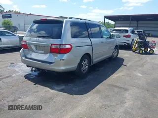 2006 Honda Odyssey EX-L with VIN 5FNRL387X6B429688, listed as a IAAI auction lot 42152841 with 178,806 mi miles and . Bid and sale history available at DreamBid. Image 4.