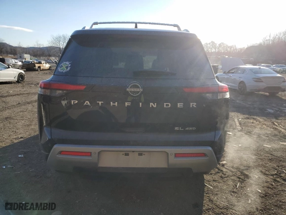 2024 Nissan Pathfinder SL with VIN 5N1DR3CC0RC223953, listed as a Copart auction lot 42926655 with 30,156 mi miles and Salvage Title. Bid and sale history available at carsss.com. Image 6.