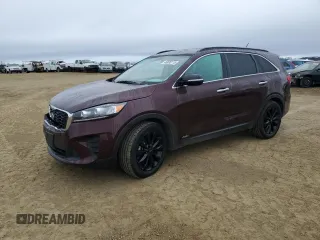 2019 Kia Sorento S V6 with VIN 5XYPGDA53KG588369, listed as a Copart auction lot 46630115 with 71,118 mi miles and Salvage Title. Bid and sale history available at carsss.com. Image 1.
