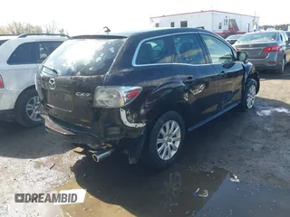 2011 Mazda CX-7 i Sport with VIN JM3ER2BM7B0371304, listed as a IAAI auction lot 41971176 with 167,837 mi miles. Bid and sale history available at carsss.com. Image 4.