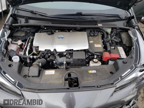 2021 Toyota Prius LE with VIN JTDL9MFU4M3026237, listed as a Copart auction lot 49271085 with 42,419 mi miles and Salvage title. Bid and sale history available at DreamBid. Image 11.