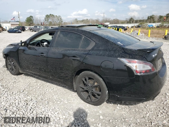 2012 Nissan Maxima SV with VIN 1N4AA5AP9CC821164, listed as a Copart auction lot 49357515 with 131,127 mi miles and Salvage title. Bid and sale history available at DreamBid. Image 2.