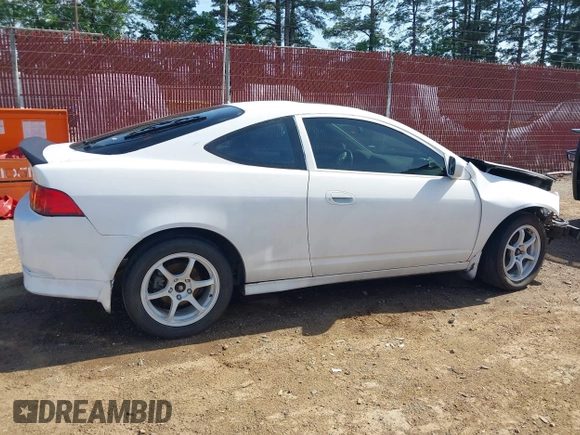 2006 Acura RSX with VIN JH4DC54846S012119, listed as a IAAI auction lot 42028137 with 128,762 mi miles. Bid and sale history available at carsss.com. Image 14.