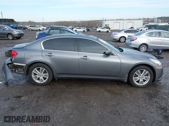 2015 Infiniti Q40 with VIN JN1CV6AR1FM520601, listed as a IAAI auction lot 41854014 with 157,684 mi miles and . Bid and sale history available at DreamBid. Image 13.