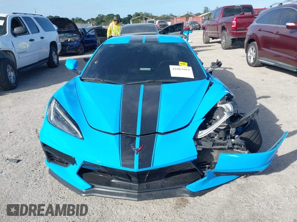 2022 Chevrolet Corvette 1LT with VIN 1G1YA2D40N5107268, listed as a IAAI auction lot 41083919 with 10,368 mi miles and . Bid and sale history available at DreamBid. Image 12.