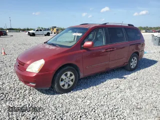 2010 Kia Sedona LX with VIN KNDMG4C31A6337771, listed as a Copart auction lot 54542215 with 128,825 mi miles and Clean Title. Bid and sale history available at carsss.com. Image 1.