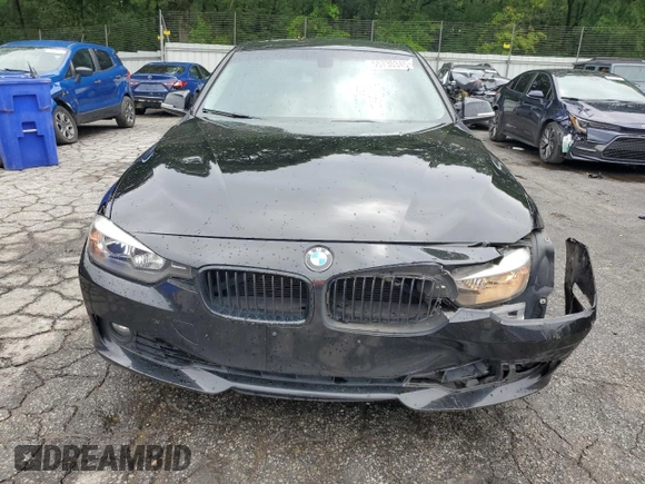 2013 BMW 3 Series 328i with VIN WBA3C1C52DF434955, listed as a Copart auction lot 55730345 with 171,680 mi miles and Salvage title. Bid and sale history available at DreamBid. Image 5.