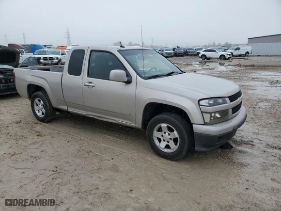 2009 Chevrolet Colorado Work Truck with VIN 1GCCS199298135378, listed as a Copart auction lot 46033855 with 340,287 mi miles and Salvage Title. Bid and sale history available at carsss.com. Image 4.